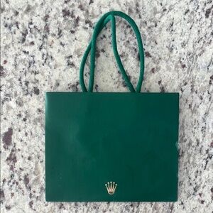 Small Rolex shopping bag